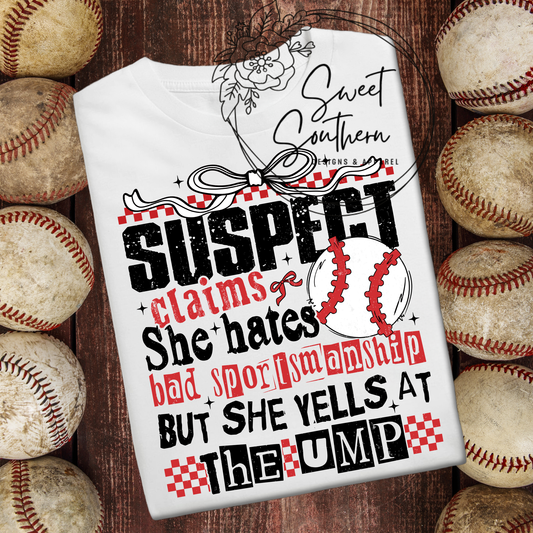 baseball suspect
