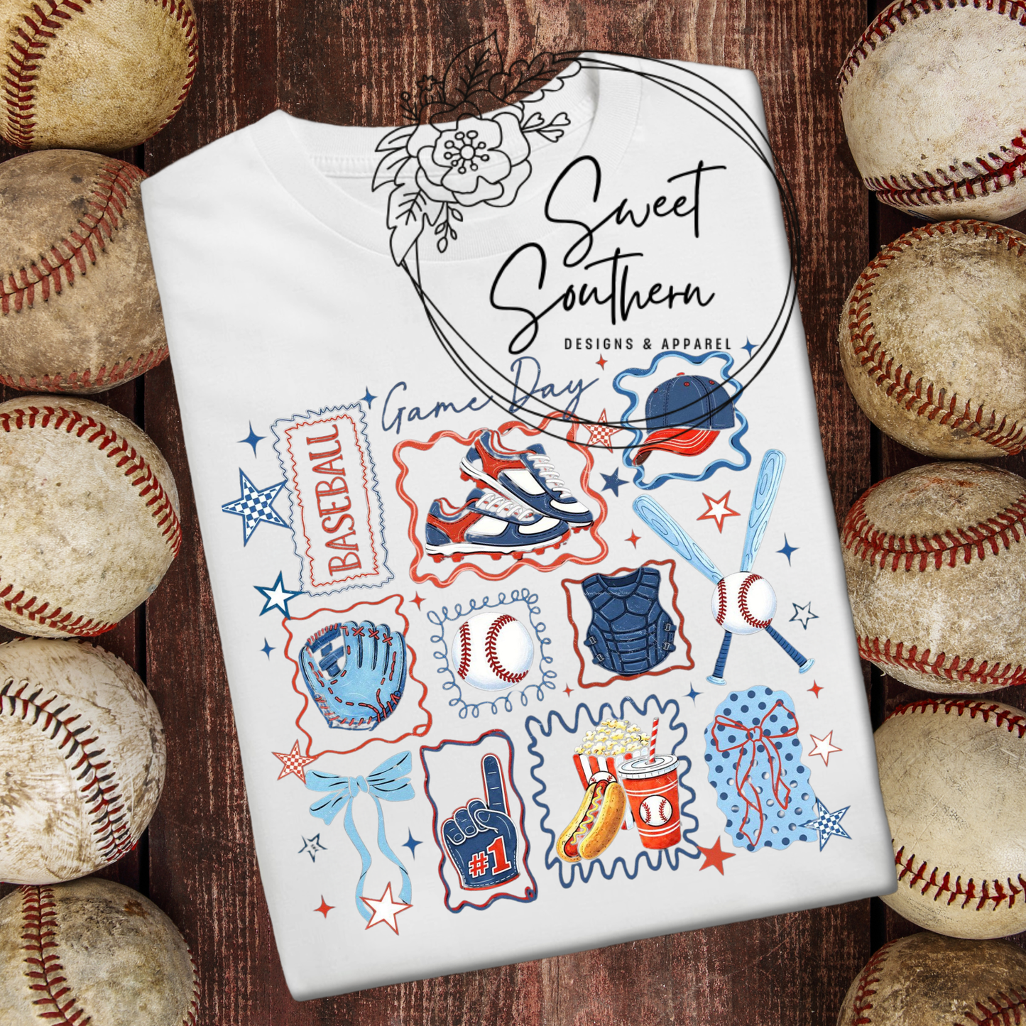 baseball collage