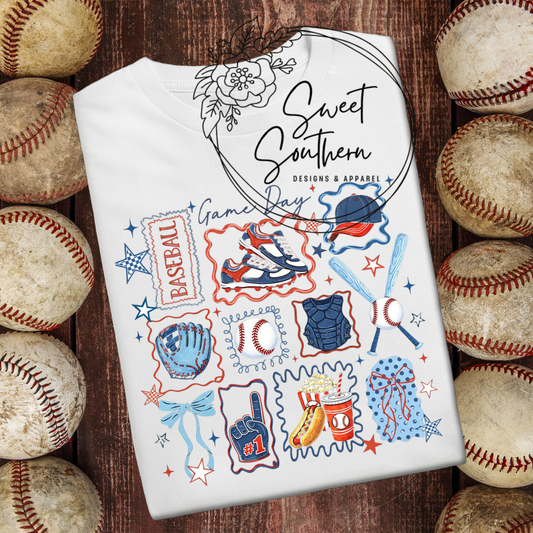 baseball collage