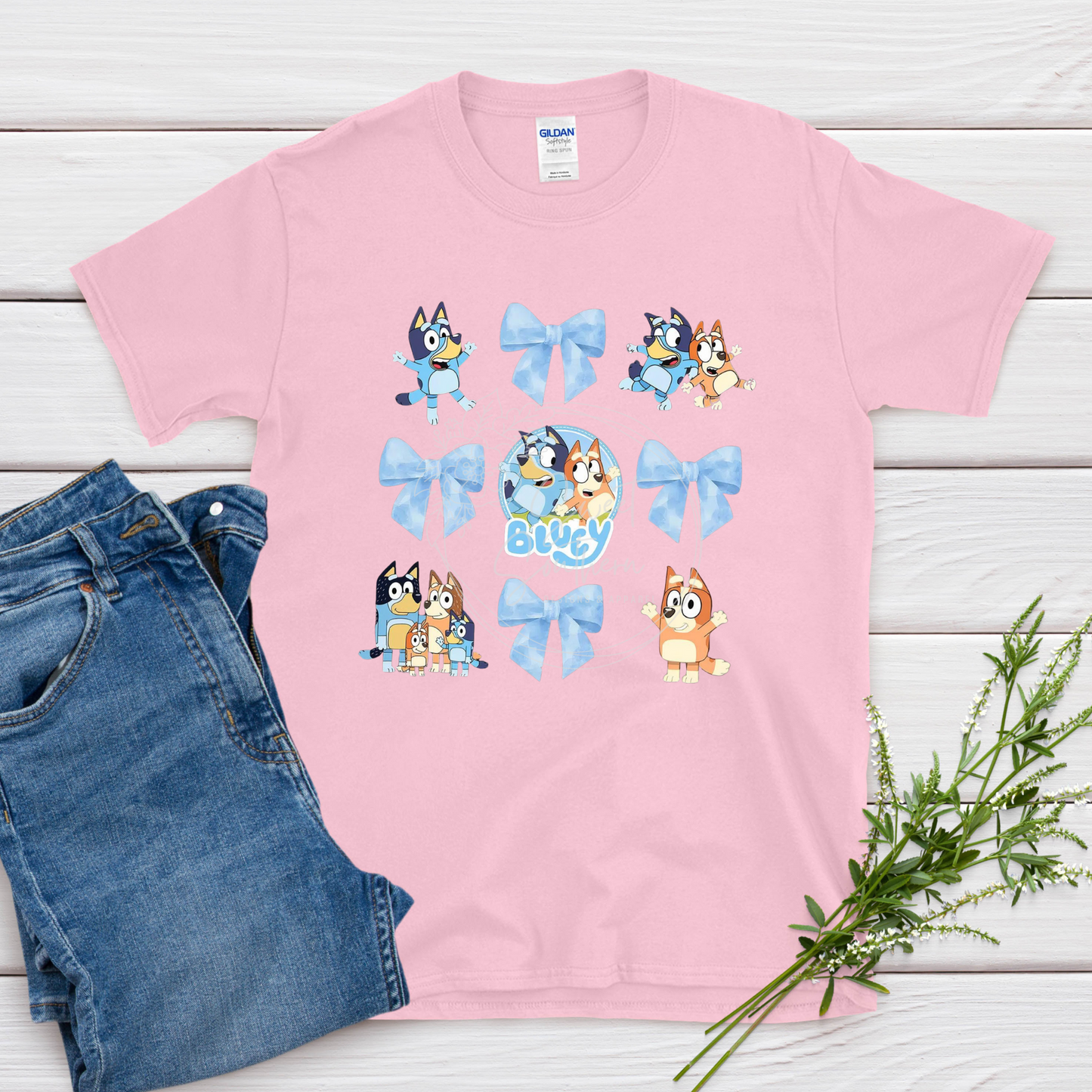 bluey coquette t-shirt