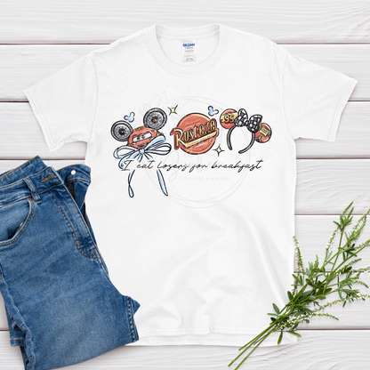 i eat losers for breakfast t-shirt