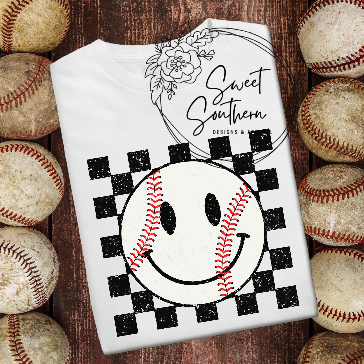 baseball smiley