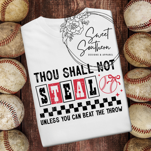 baseball thou shall not steal
