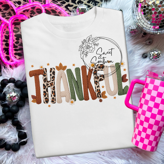 Thankful tshirt