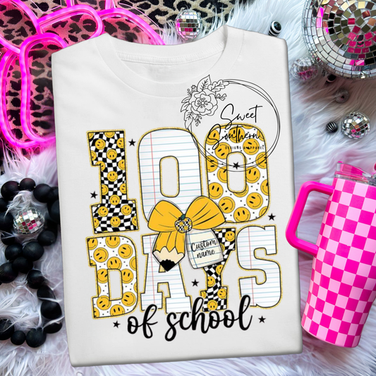 100 Days of School (Custom Name)