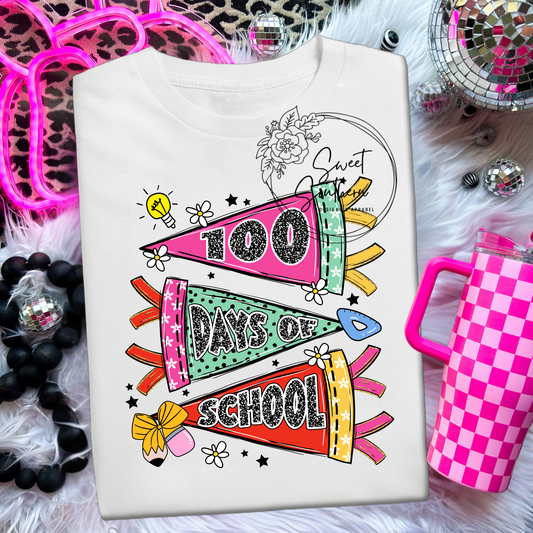 100 Days of School Pennants