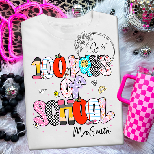 100 Days of School (Custom Name)