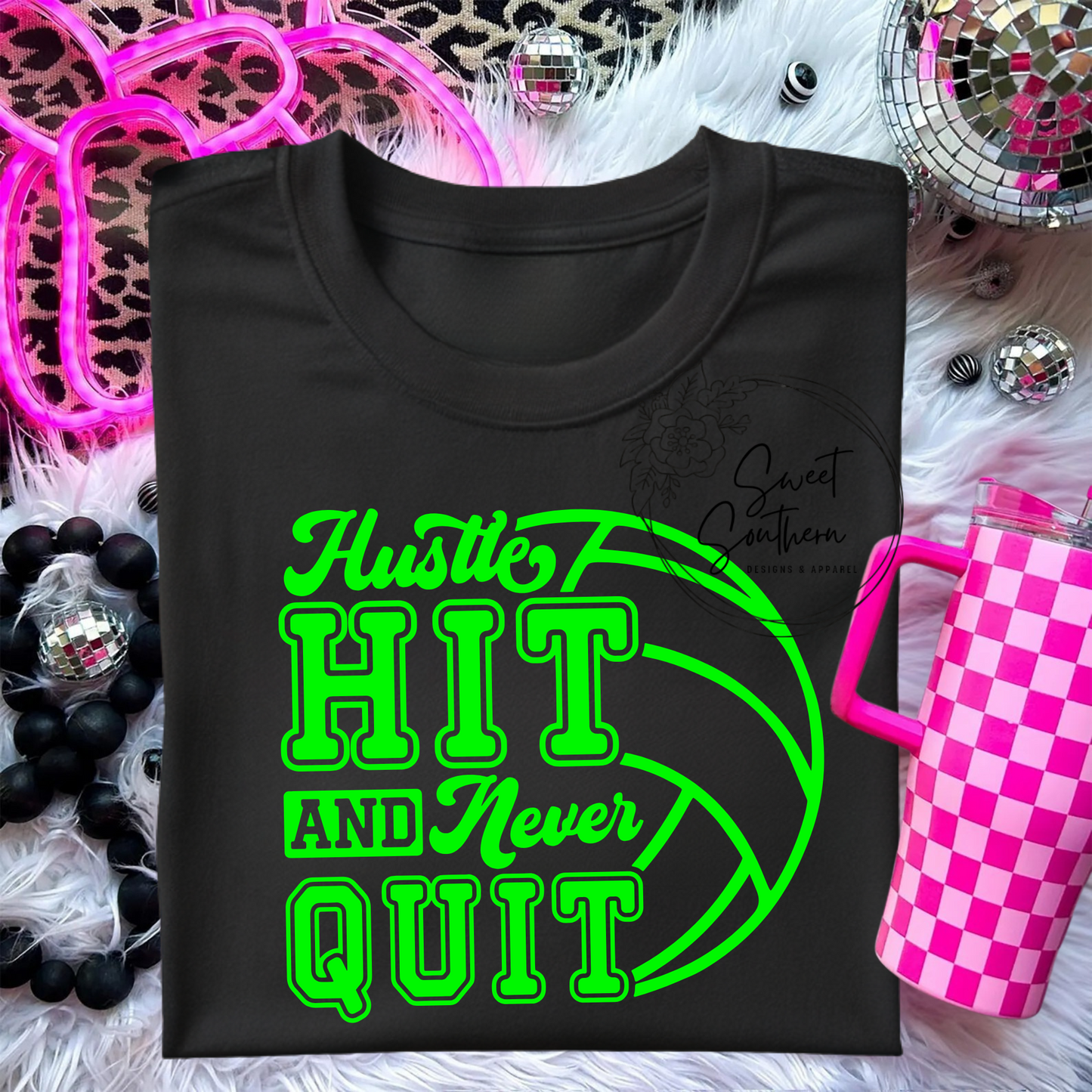 volleyball never quit t-shirt