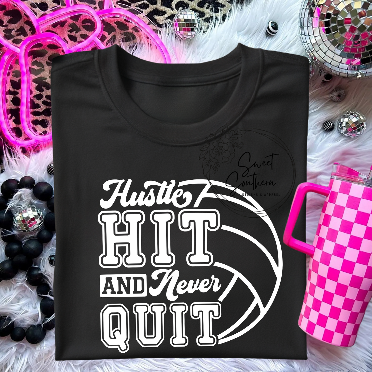 volleyball never quit t-shirt
