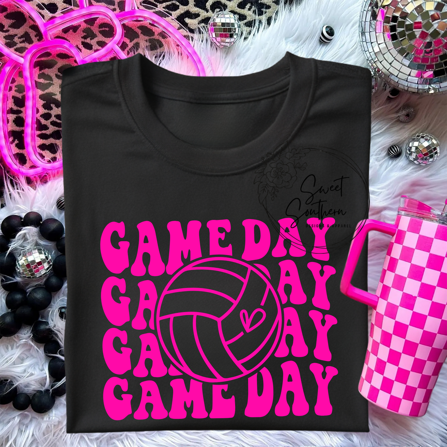 volleyball gameday t-shirt