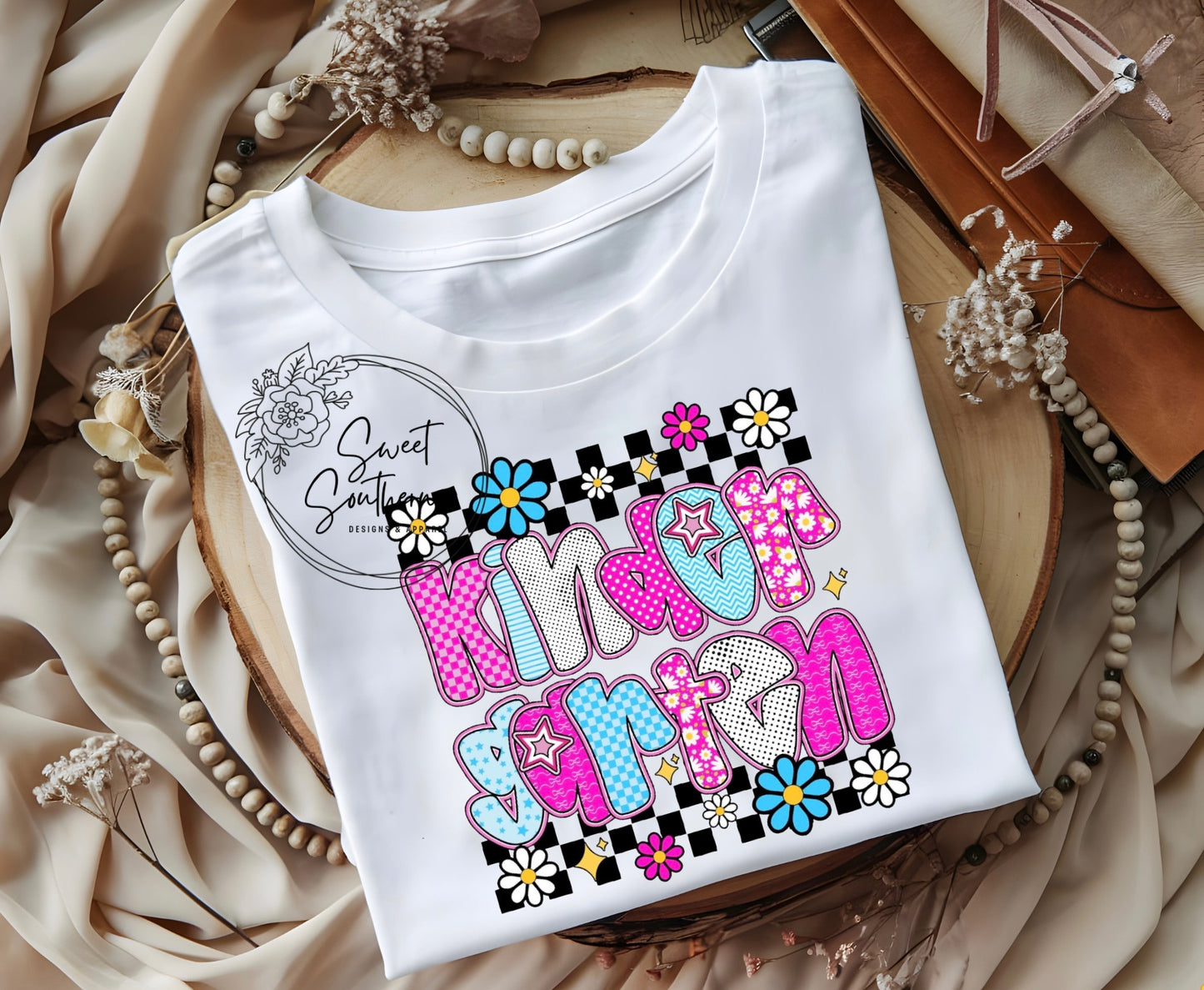 grade level checkered t-shirt
