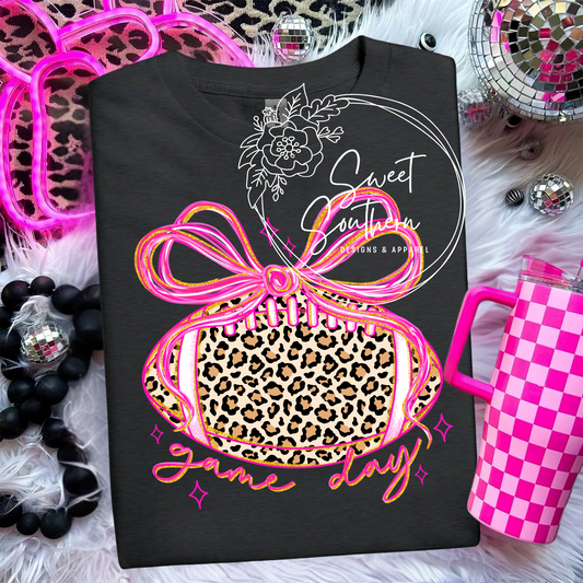 football pink gameday t-shirt