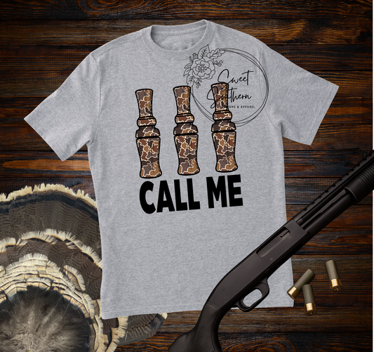 call me t-shirt