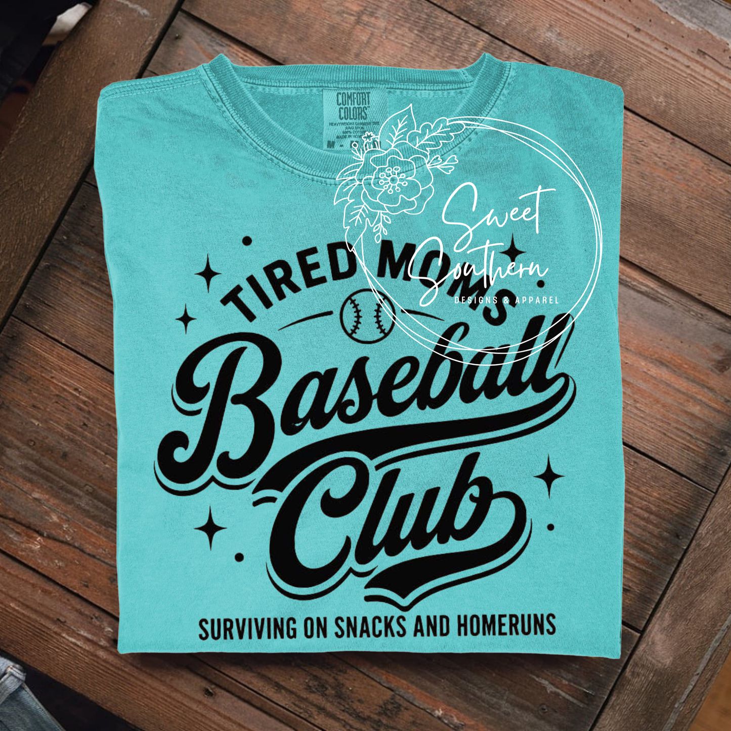 Tired Baseball Mom