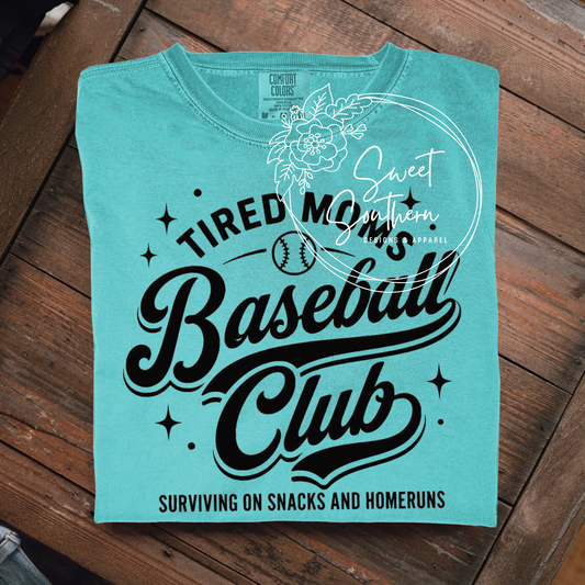 Tired Baseball Mom