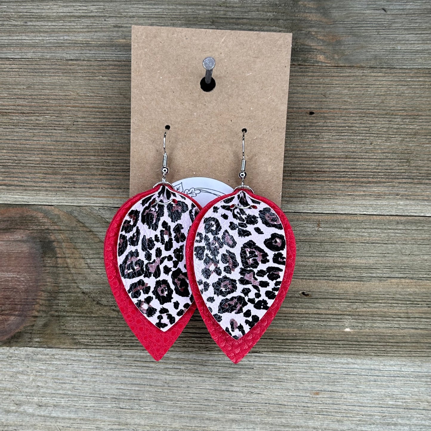 Cheetah Layered Earrings