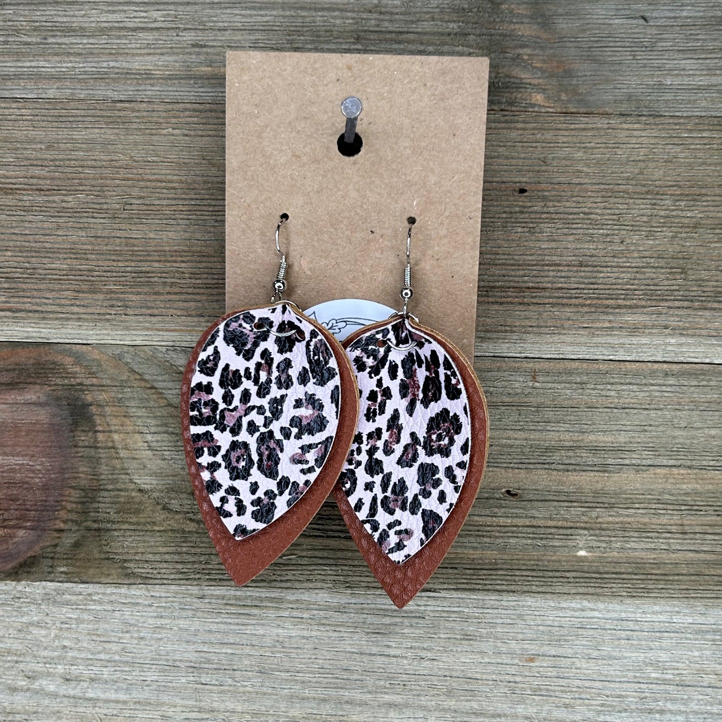 Cheetah Layered Earrings