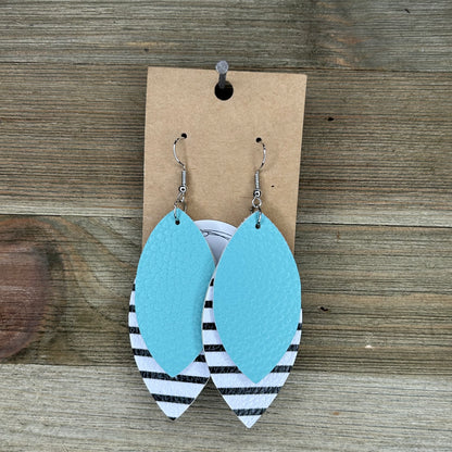 Striped Layered Earrings