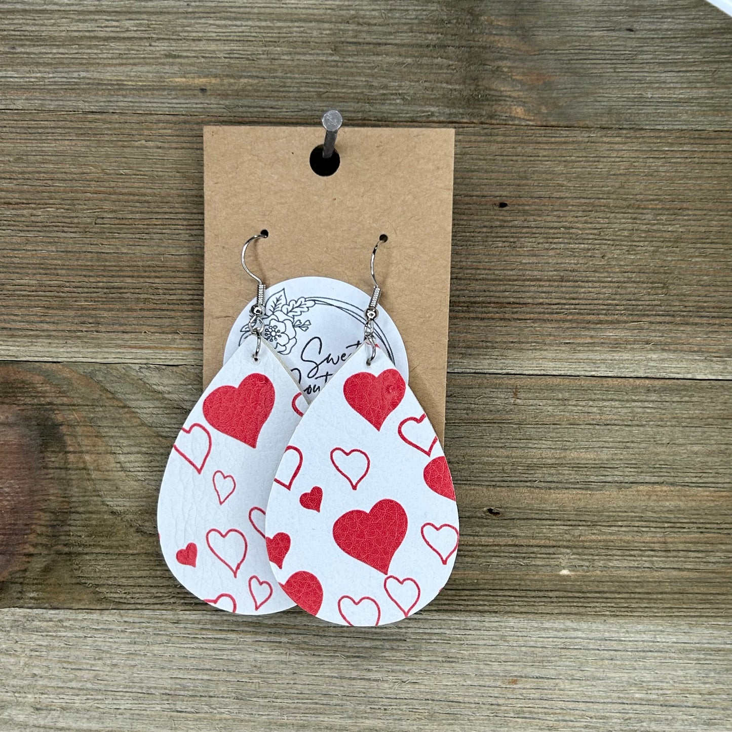 Single Layer Valentines Earrings