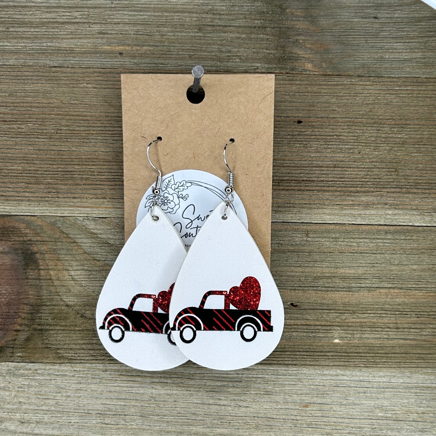 Single Layer Valentines Earrings