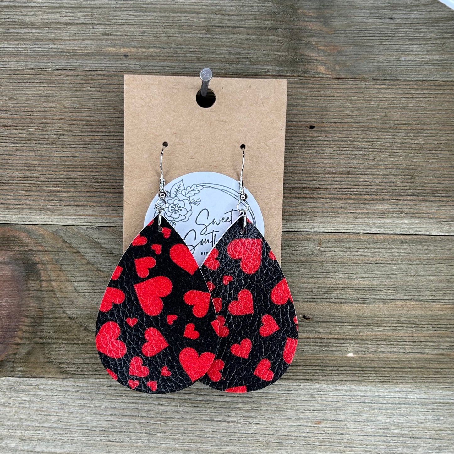 Single Layer Valentines Earrings
