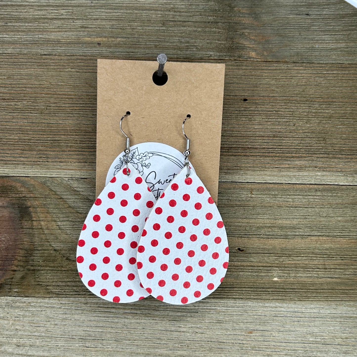 Single Layer Valentines Earrings