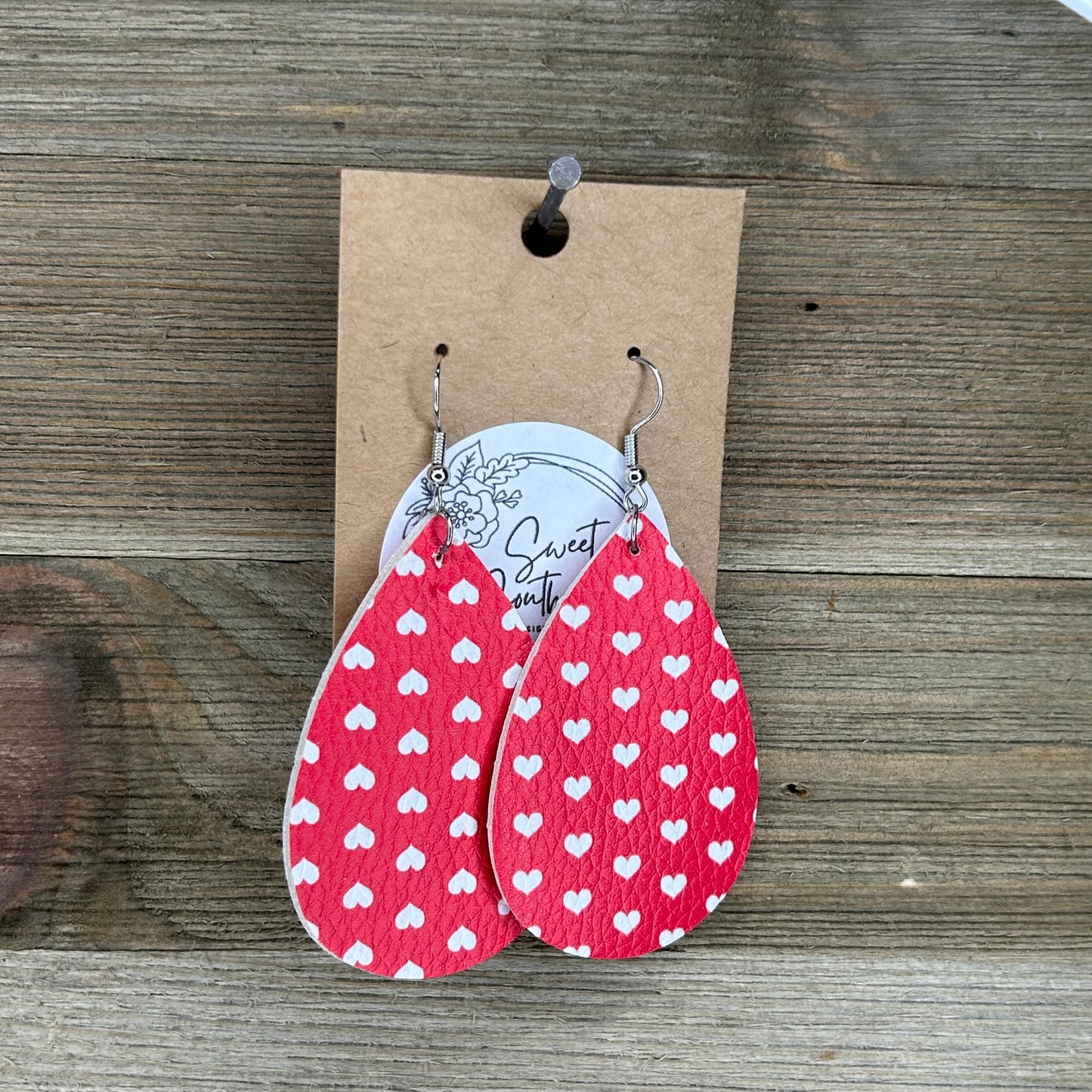 Single Layer Valentines Earrings
