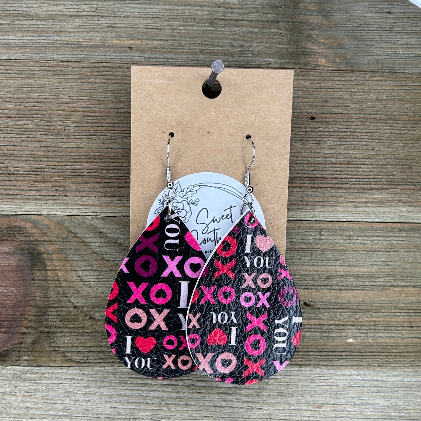 Single Layer Valentines Earrings