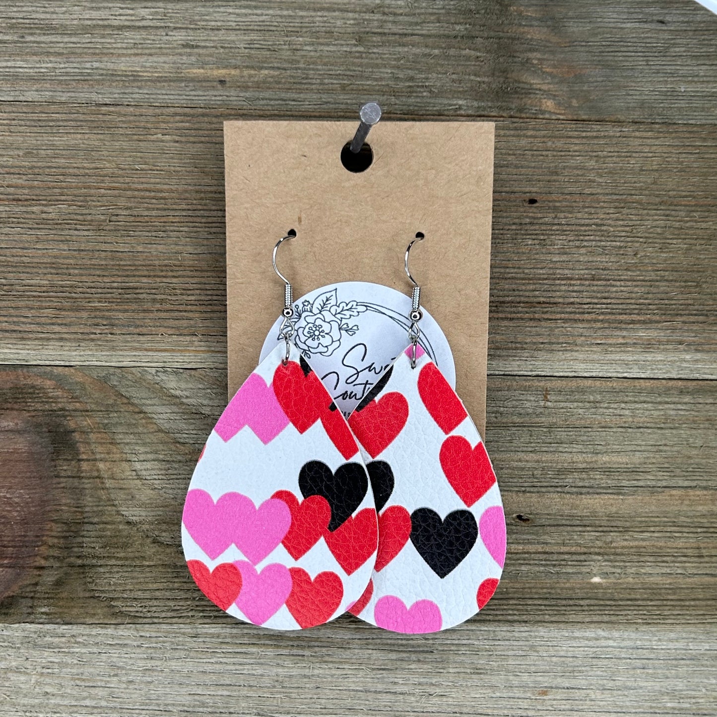Single Layer Valentines Earrings