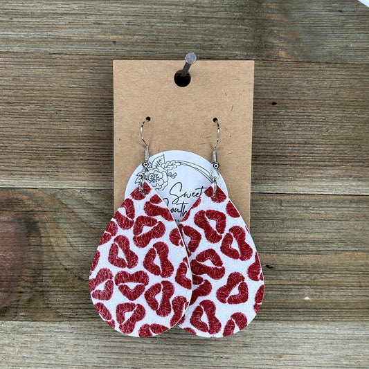 Single Layer Valentines Earrings