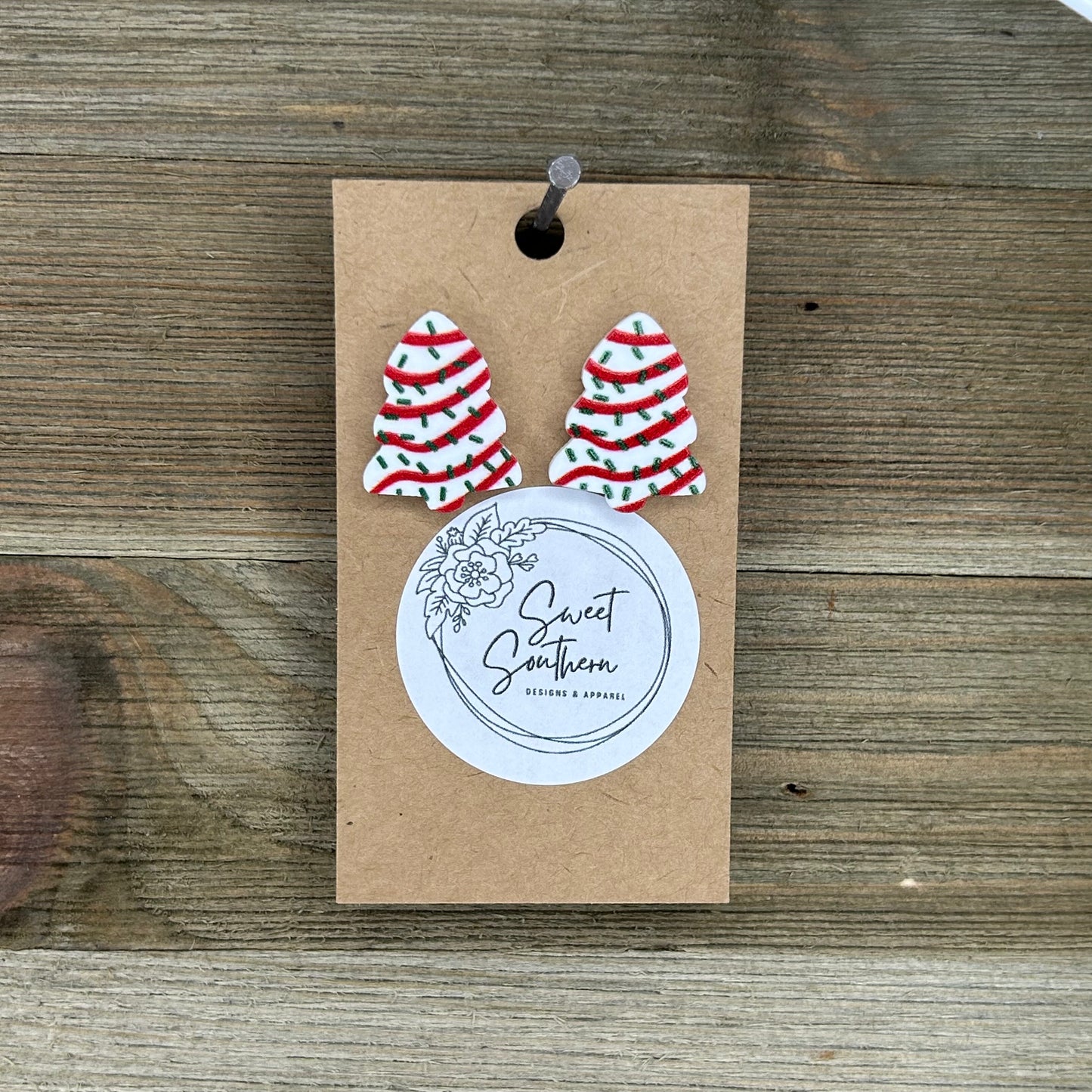 Single Layered Christmas Earrings