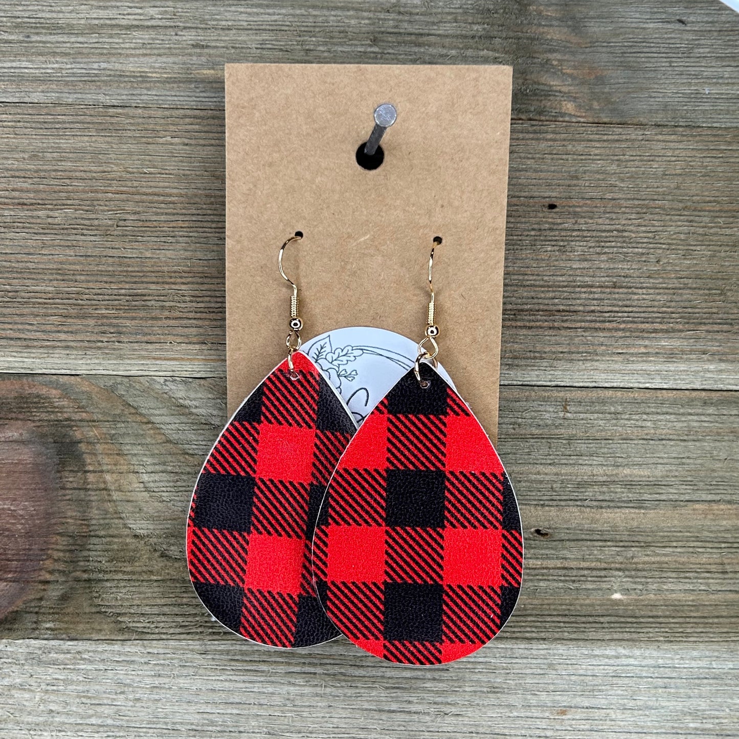 Single Layered Christmas Earrings