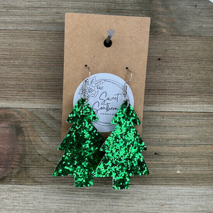 Single Layered Christmas Earrings
