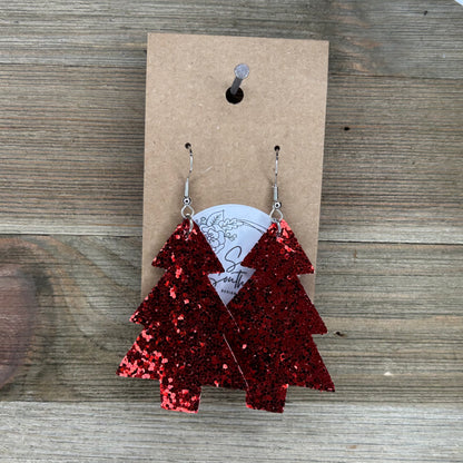 Single Layered Christmas Earrings