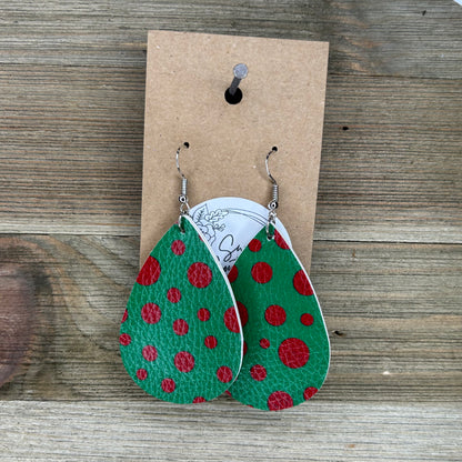Single Layered Christmas Earrings