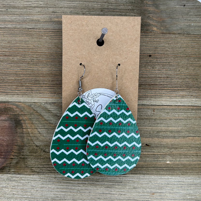 Single Layered Christmas Earrings