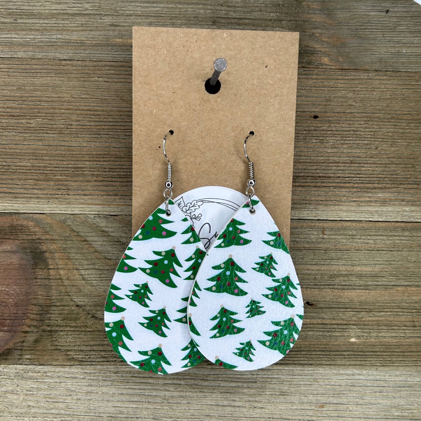Single Layered Christmas Earrings
