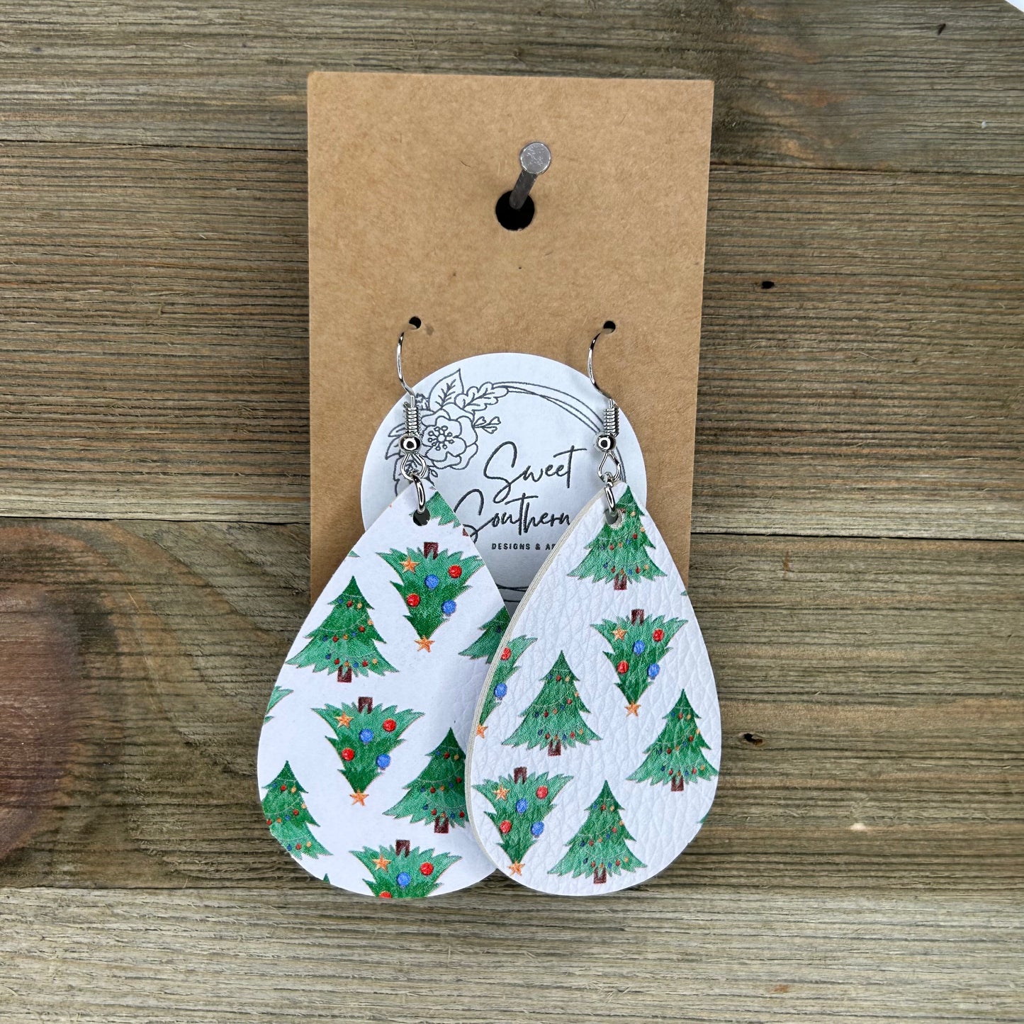Single Layered Christmas Earrings