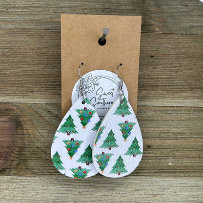 Single Layered Christmas Earrings