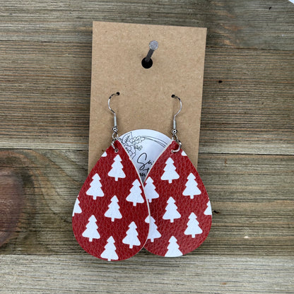 Single Layered Christmas Earrings