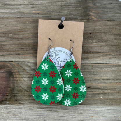 Single Layered Christmas Earrings