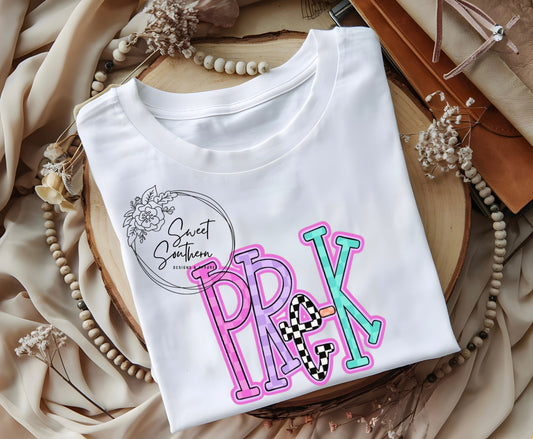 grade level pastel t-shirt