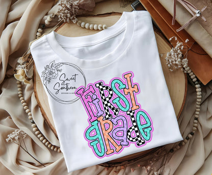 grade level pastel t-shirt
