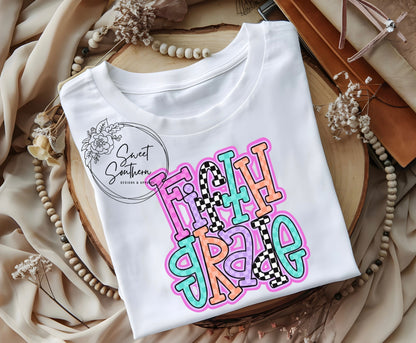 grade level pastel t-shirt