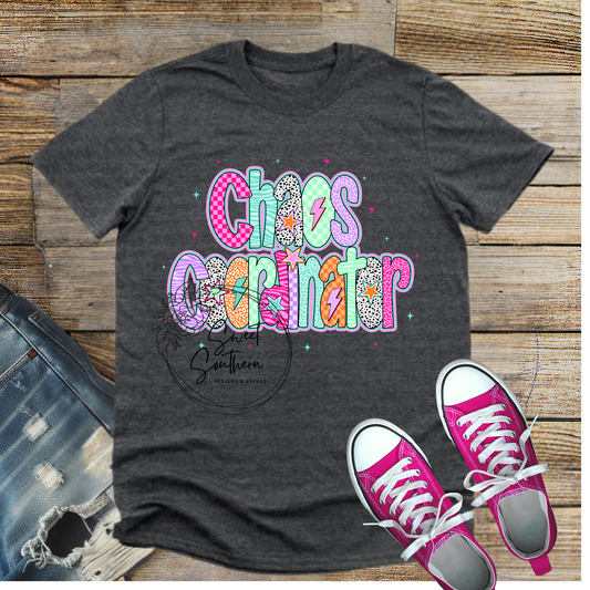 chaos coordinator t-shirt