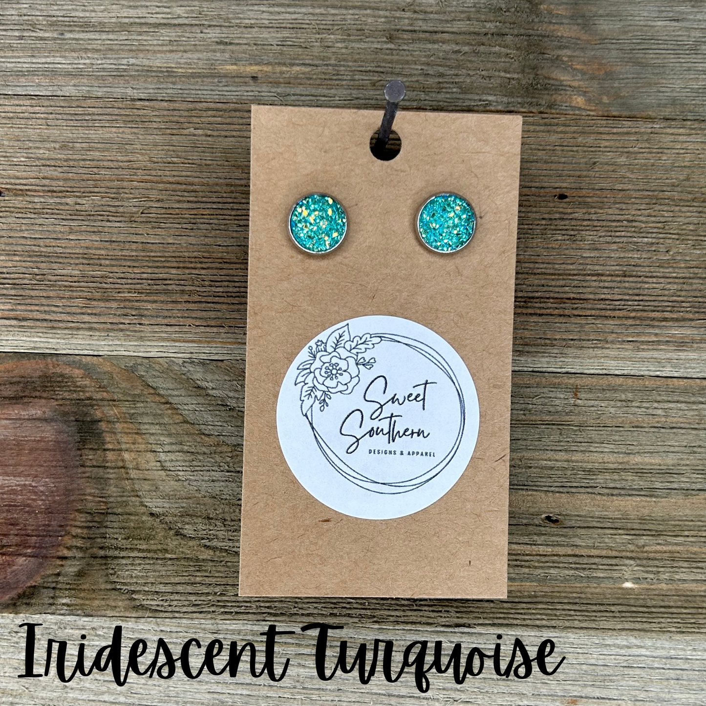 Druzy Stud Earrings