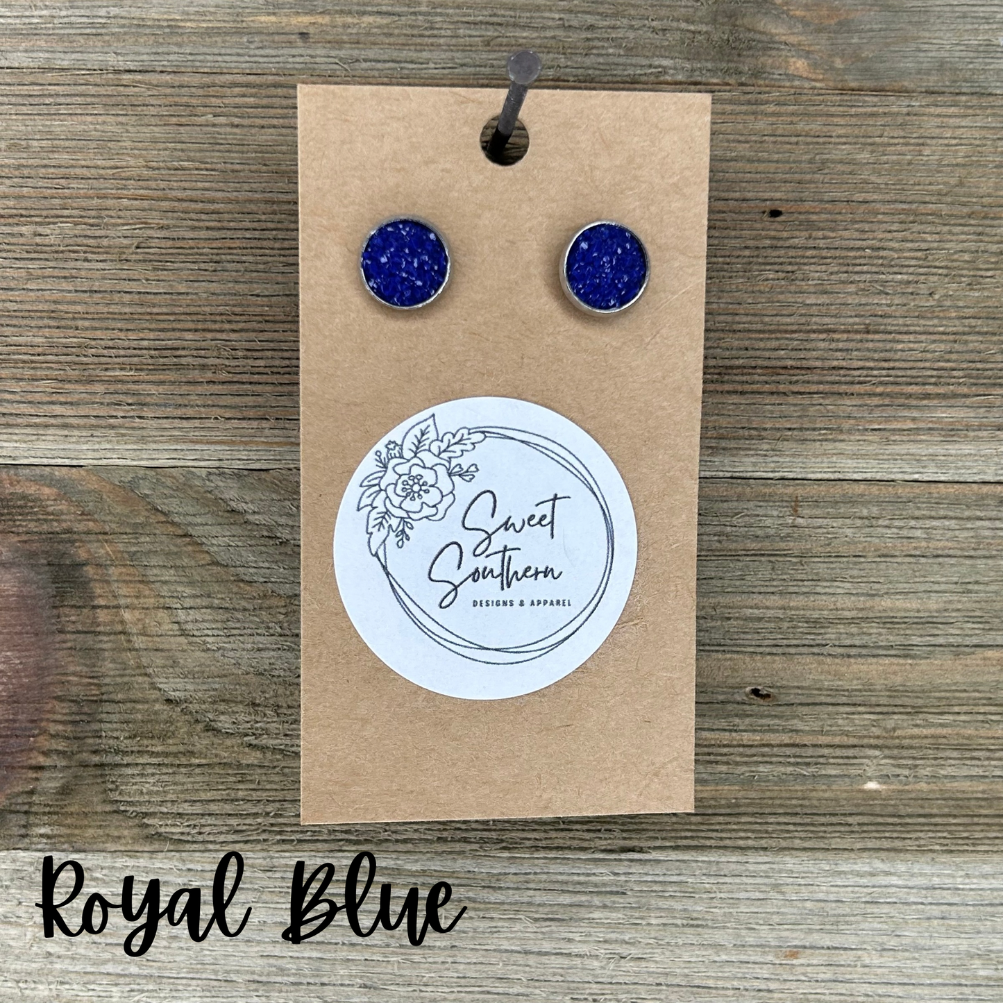 Druzy Stud Earrings