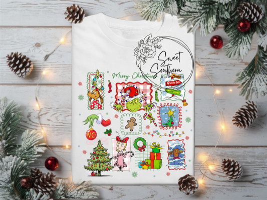 grinch collage