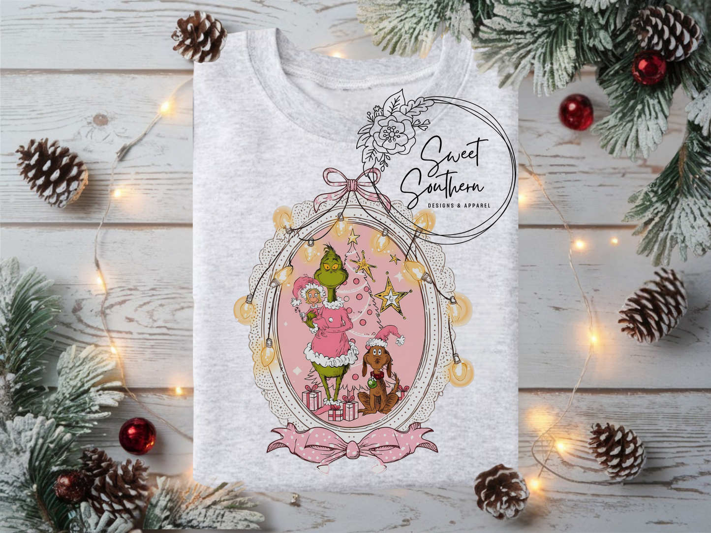 vintage coquette grinch
