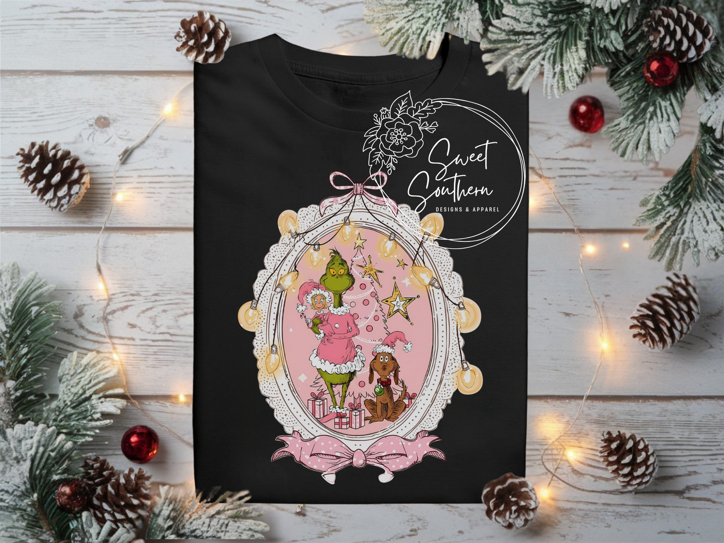 vintage coquette grinch
